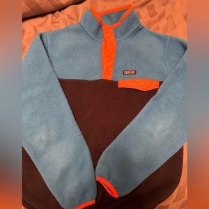 Patagonia Kids Lightweight Synchilla Snap T Fleece Pullover (XL)